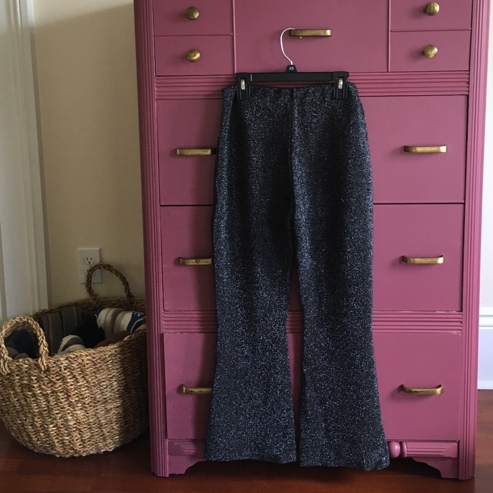 Sparkly pants